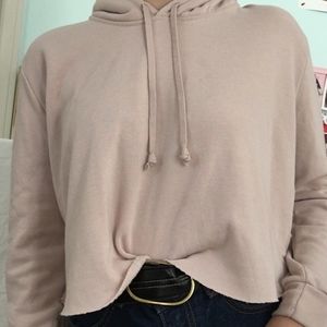 brandy Melville pink hoodie